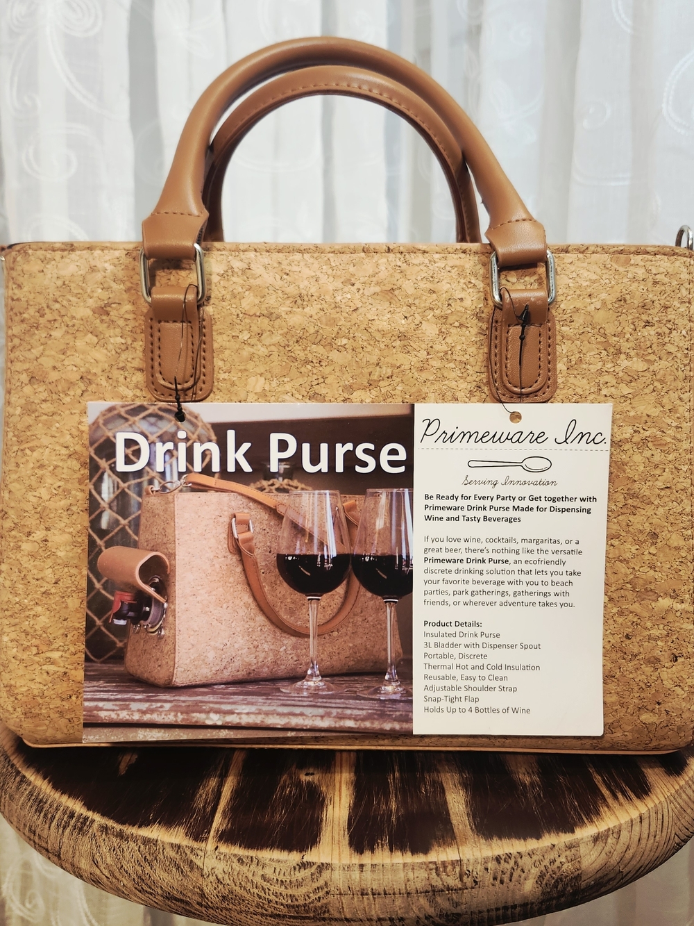 Primeware Insulated Drink Purse w/ 3L Bladder Bag